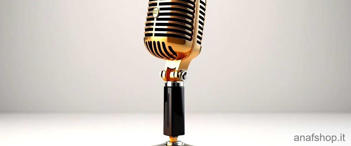 Quali sono i tipi di microfono?